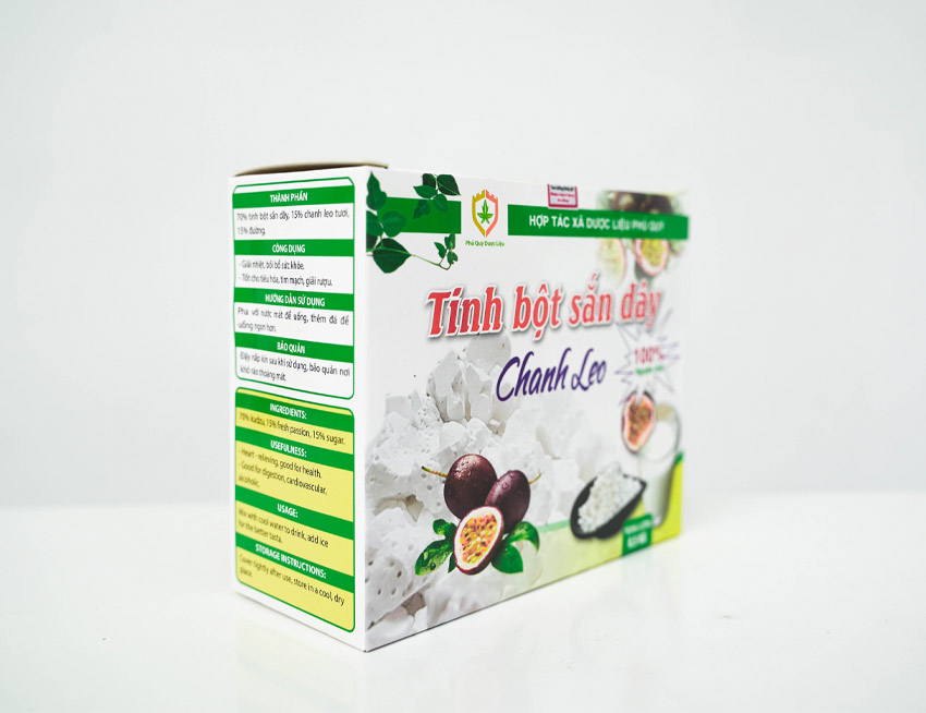 Tinh bột sắn dây chanh leo