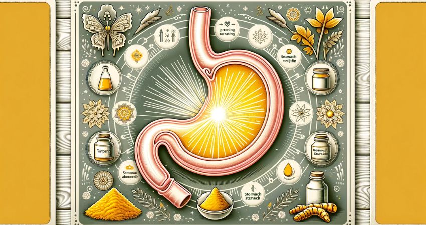 Tinh bột nghệ tốt cho dạ dày